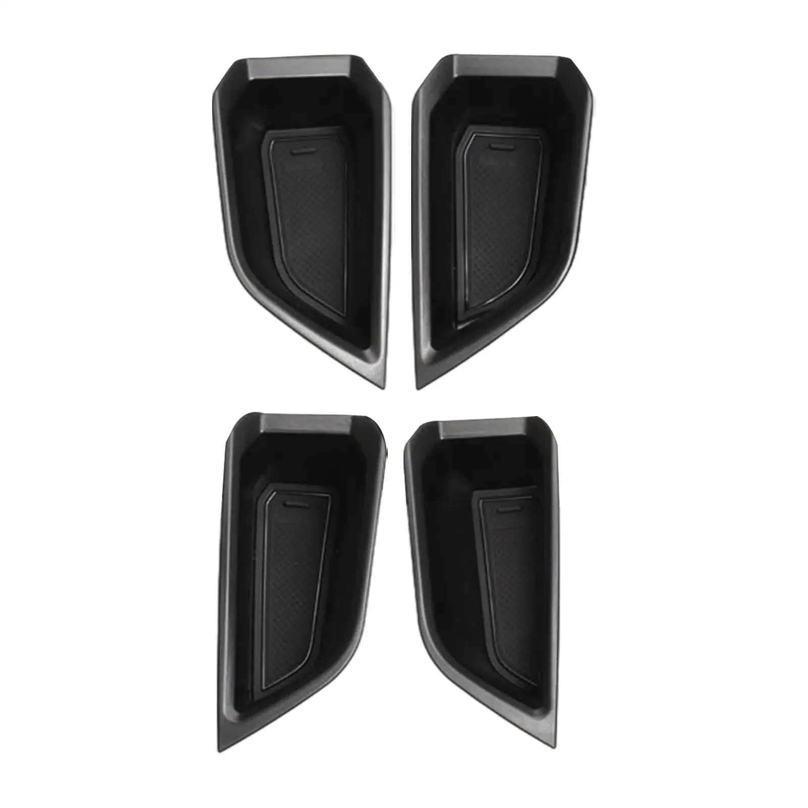 4x Front Rear Door Handle Storage Box Durable Premium Car Auto Interior Inner Door Handle Pull for Audi Q4 E-tron 2021-2023