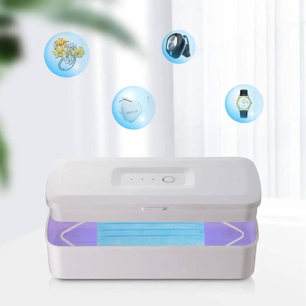 Portable Multifunction Ultraviolet  Box Masks Cash Earphones Toys Cell Phone Sterilizer Disinfection Case Cleaner