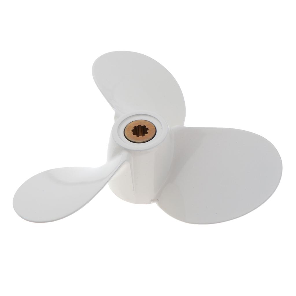 Marine Boat Vessel Propeller 4/5/6 HP 3 Blade  for 7 7Rustproof