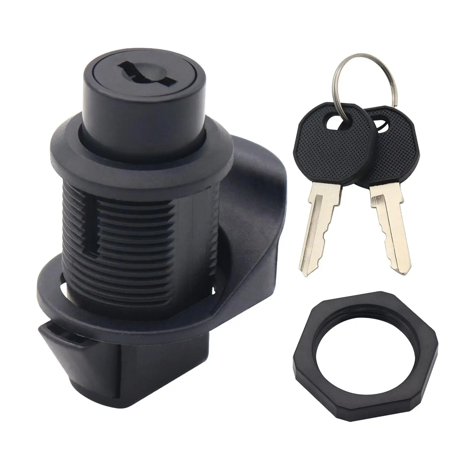 RV Paddle Entry Door Lock Latch Easy to Install Cabinet Lock for Yacht