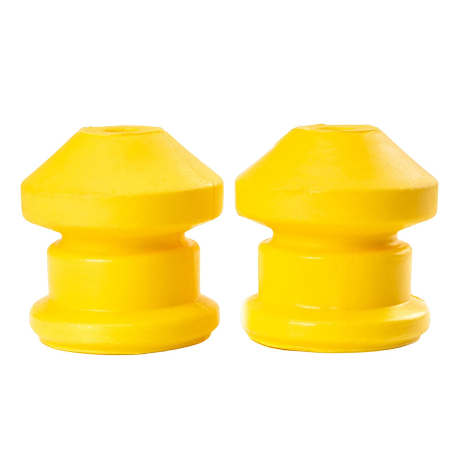 2 Pieces Bumper Stop Absorber 15783030 Replace Durable Easily Install Buffer Block Rubber Bump Suspension for Hummer H3