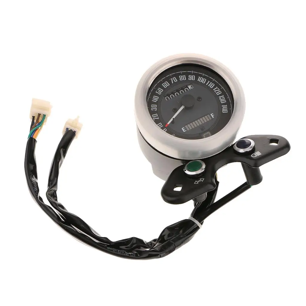 Motorcycle Odometer and Speedometer Gear Digital Display for Honda CG125
