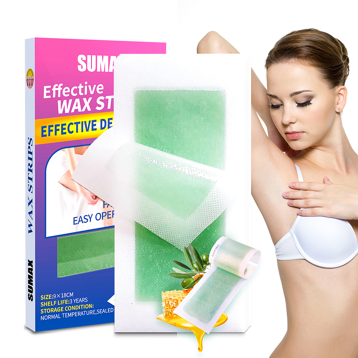 Best of Professional Hair Removal Wax Strips Rapid Effective Wax Strips For Depilation Long Lasting Depilation Wax Paper For Women Reviews & Tips