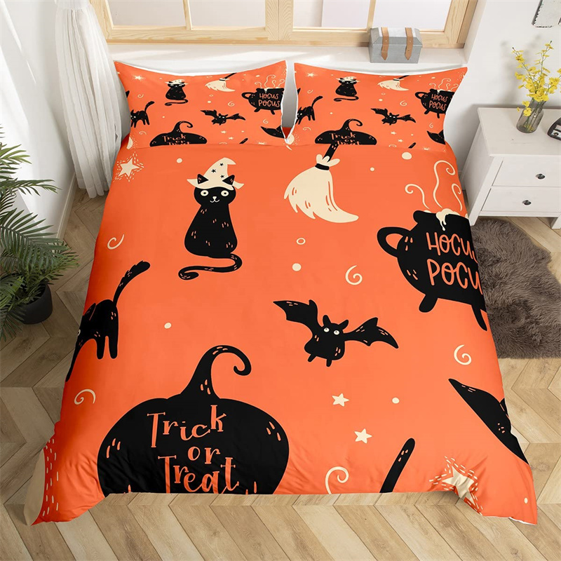 Pumpkin Tree Halloween Bed Set