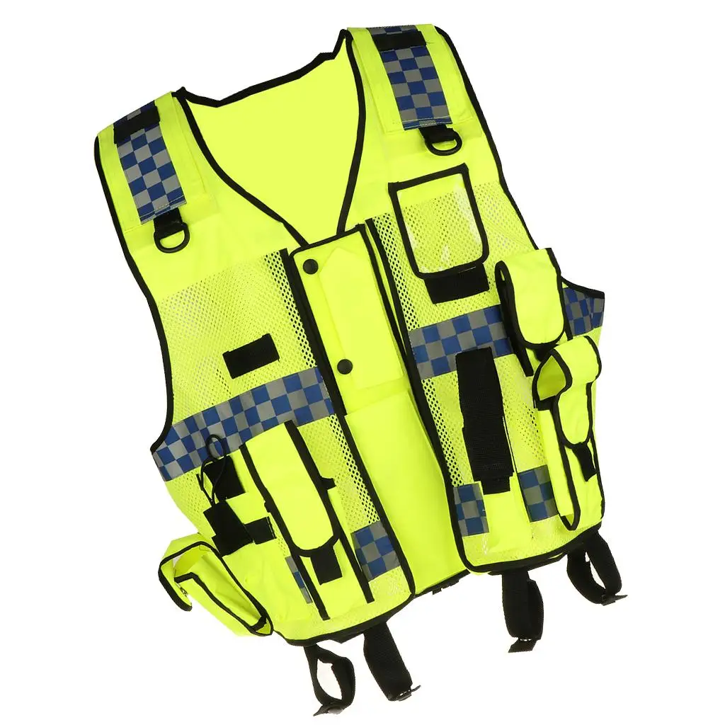 Reflective Warning Vest Working Clothes High Visibility   Protective