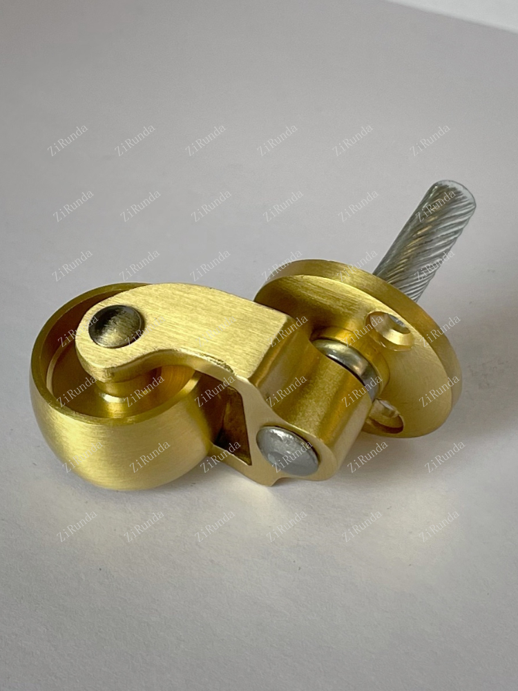 Description Picture 4 of itemChinese-Style Furniture Sofa Trolley Metal Caster Square round Cup Brass Caster/Universal Wheel wheel