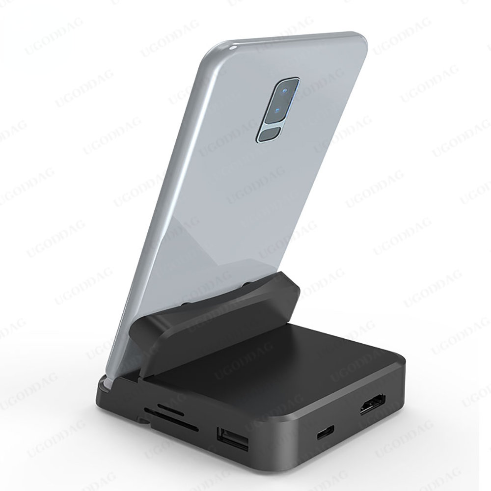 novo em tipo hub docking station suporte do telefone dex pad estação usb para doca carregador de energia kit para macbook para samsung