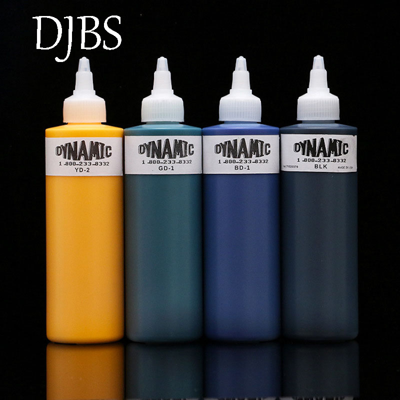 Best of DJBS 8 Color 240ml Ounce Tattoo Ink Professional Permanent Makeup Pigment Microblading Ink Body Art Tattoo Color Tattoo Supplies Reviews & Tips