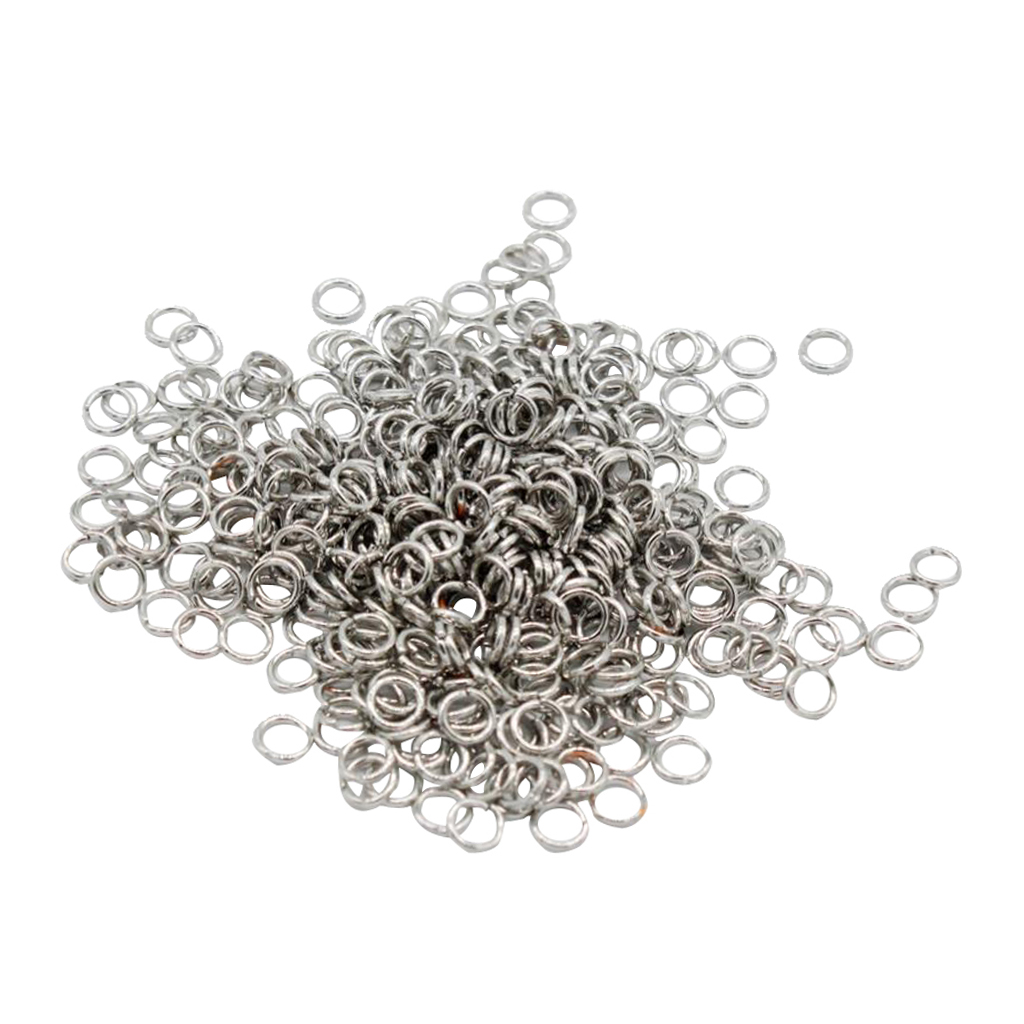 Approximately 500 O-ring sets, round cans, jump rings, DIY accessory parts, all