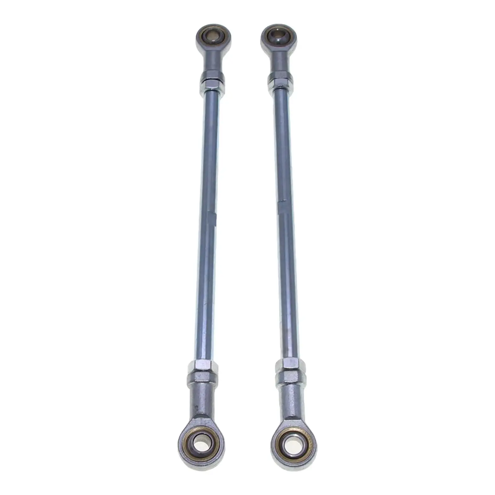 2 Pieces M10 Metal Bolt Tie Rod Ball Joiner Fit for 168 Go Kart ATV Karting