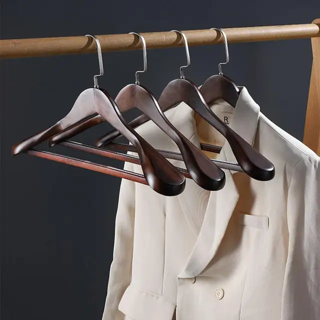 Wide Shoulder Plastic Hangers  Wide Shoulder Clothes Hangers - 5 Hangers  Suit Non - Aliexpress