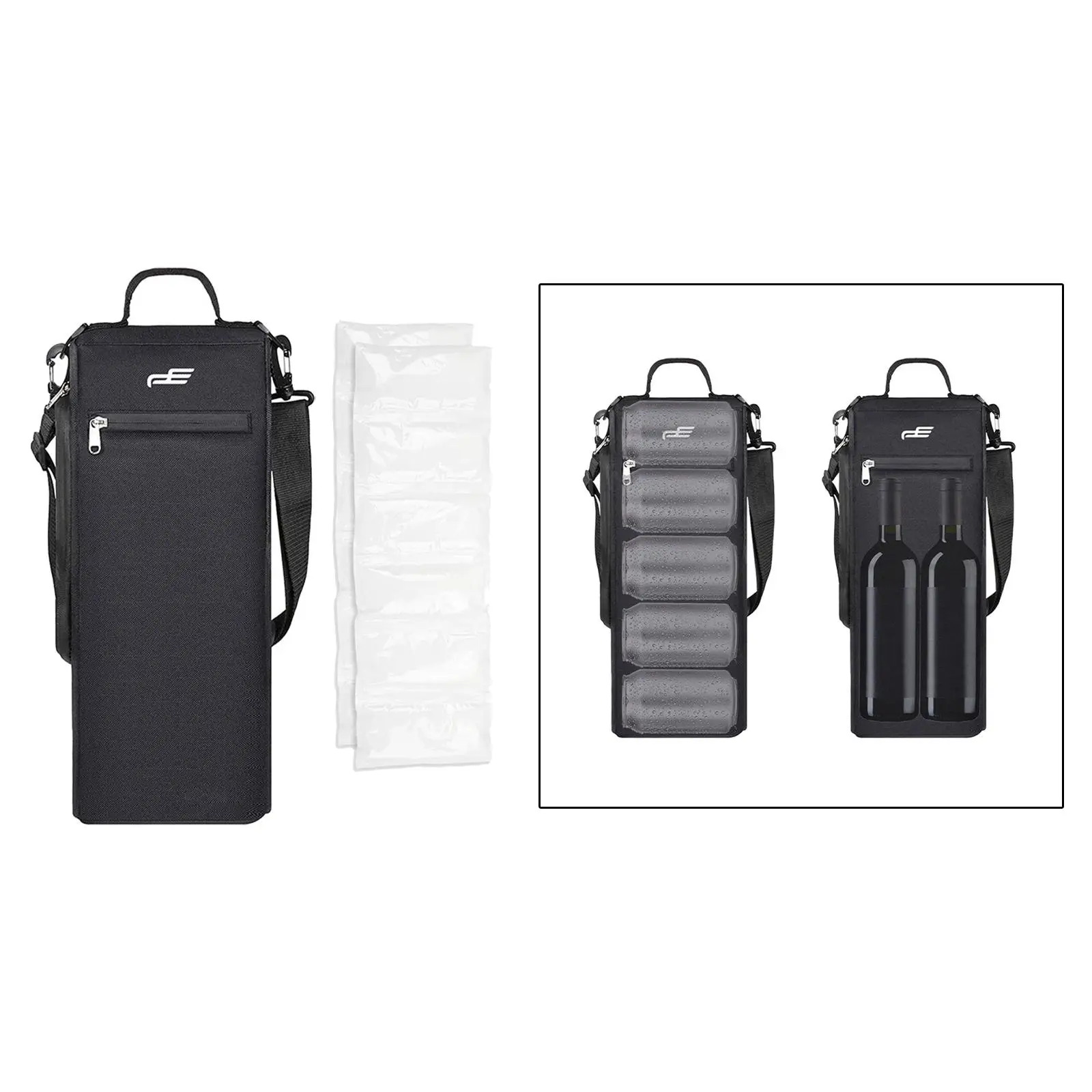 Thickened Golf Cooler Bag Adjustable Shoulder Strap for Travel Drinks Sports