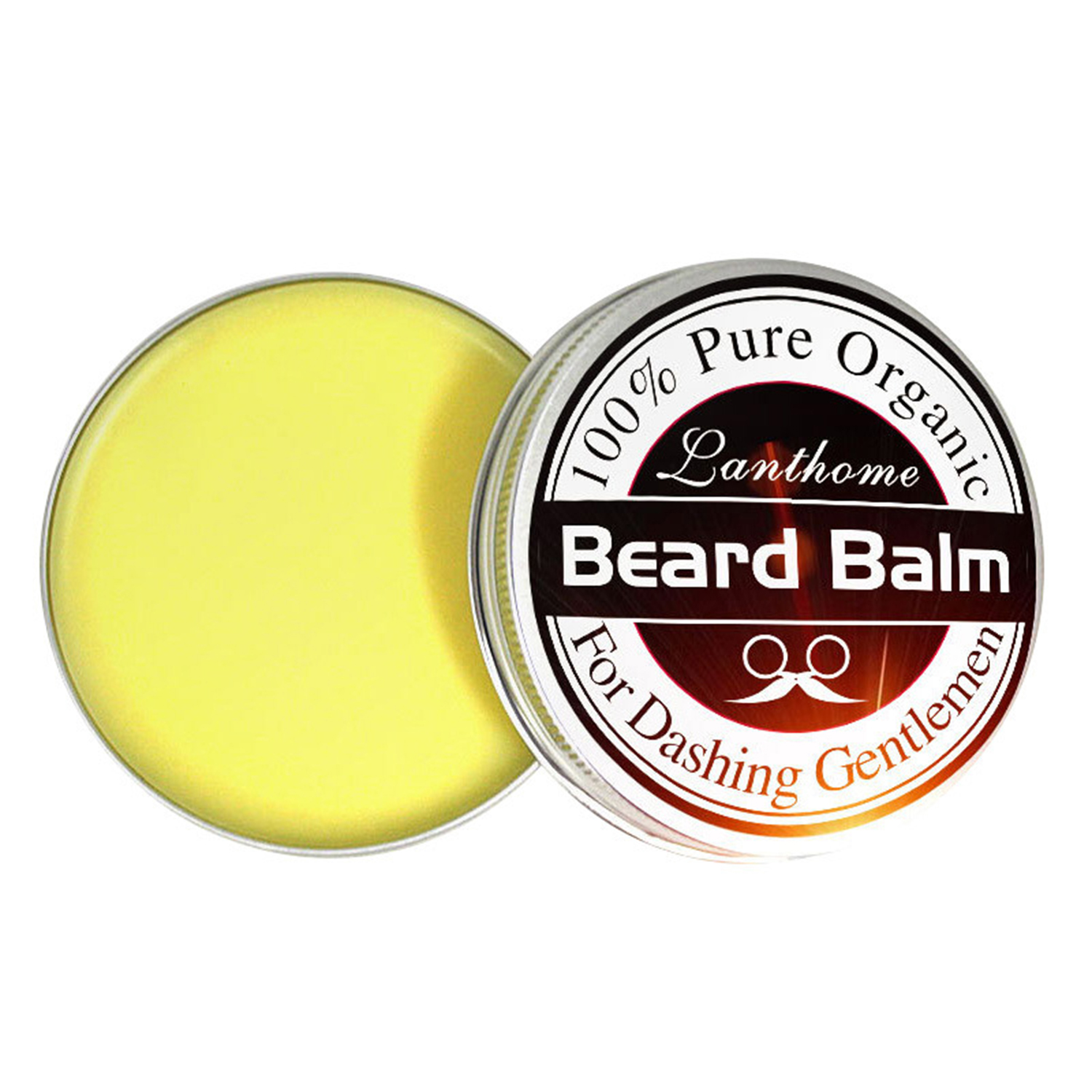 Best of Original Lanthome Beard Balm Conditioner Oil For Growth Grooming Care Organic Moustache Treatment Moustache Wax For Men Hair Reviews & Tips