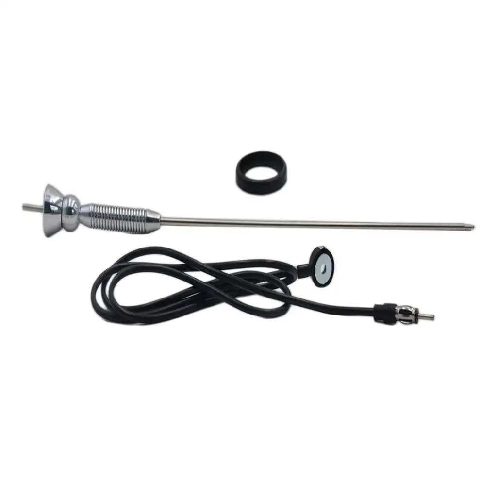 Metal Car Vehicle Booster Antenna Telescopic Spring Soft Rod Universal