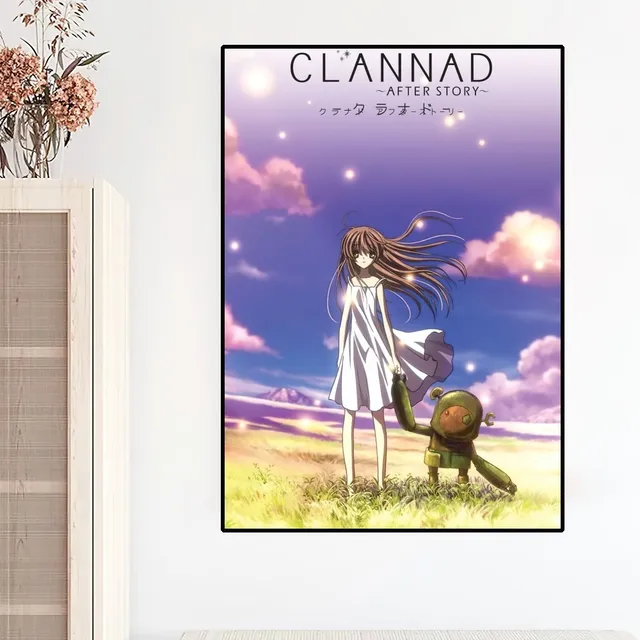 Cartoon Anime CLANNAD Posters and Prints Retro Painting Wall Art Picture  for Living Room Home Decor Girls' Room Decoration - AliExpress
