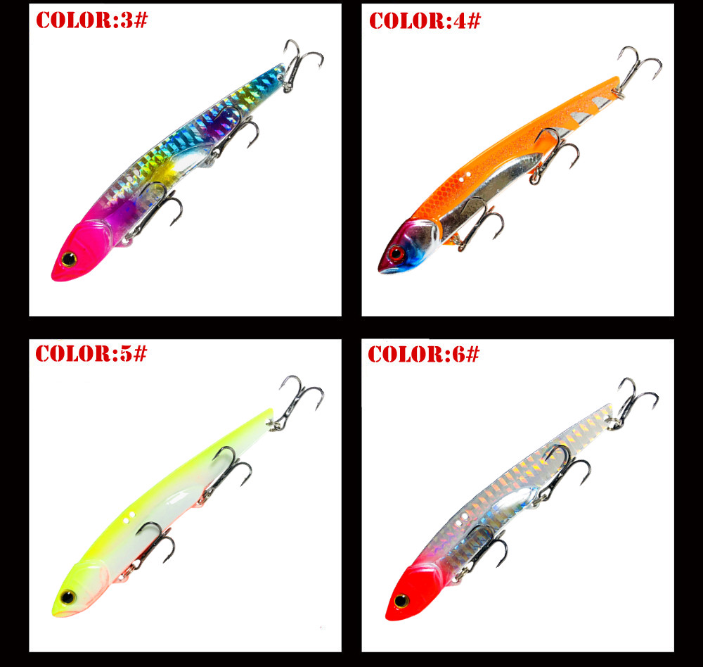 35g 10,5 cm Metall VIB LureFishing Löffel Süßwasser Angeln Harter Köder Scheibe Jig Köder Löffel Angelgerät Metall Jigging – Detail 7