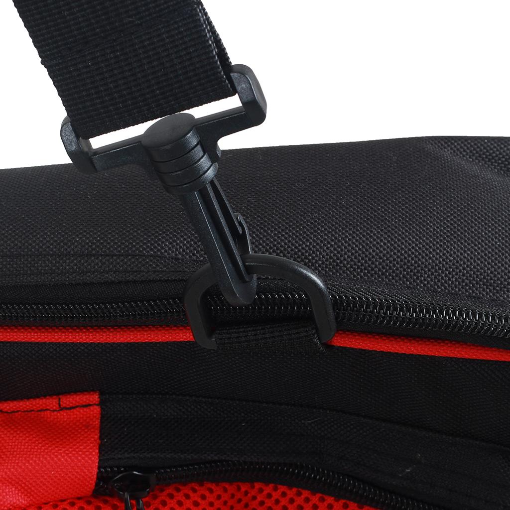 Archery Compound Bow Bag Case Heavy Duty Adjustable Shoulder Strap & Pockets Outdoor Hunting Compound Bow Case Bow Holder Bag
