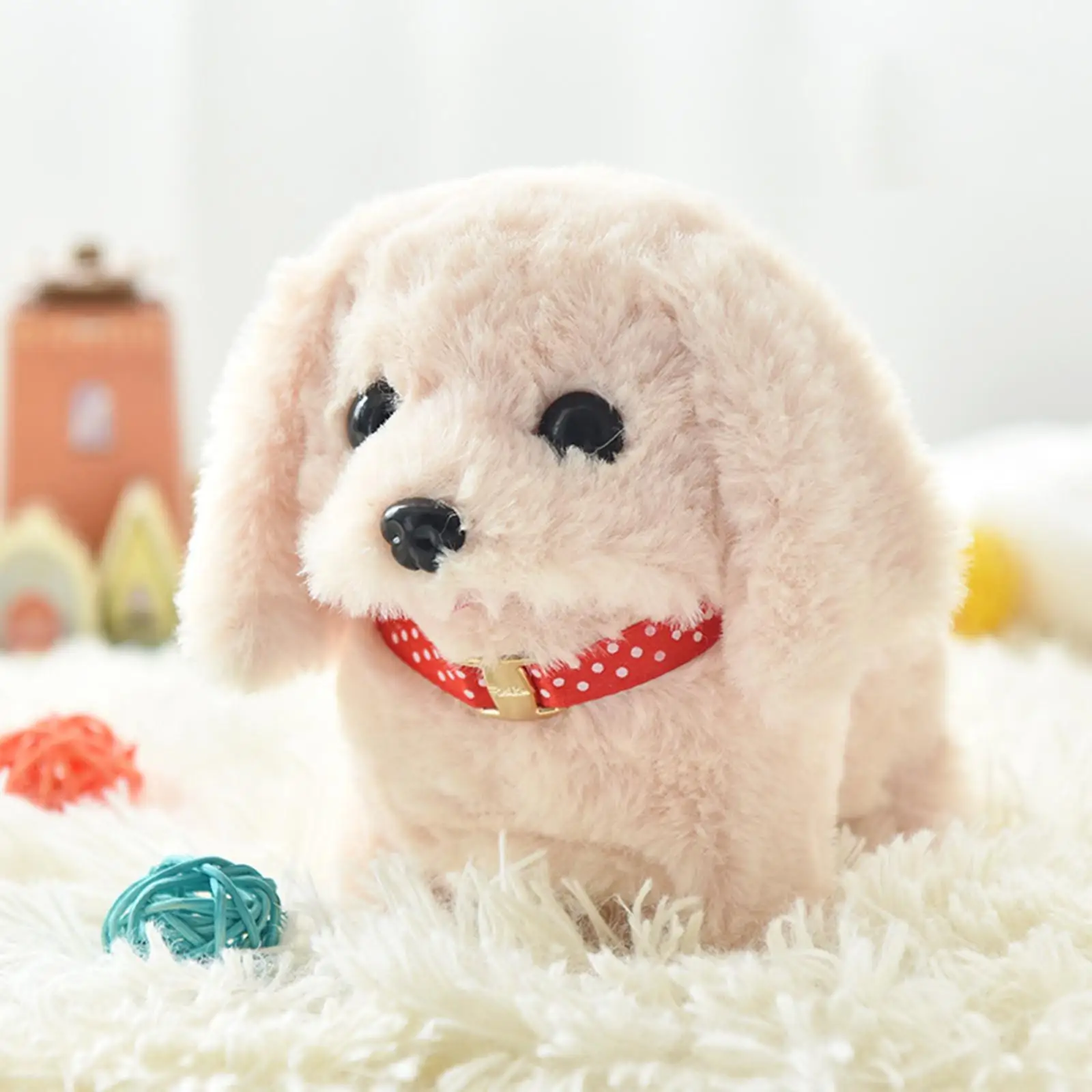Electronic Pet Dog Battery Operated Interactive Stuffed Animals for Birthday Gifts