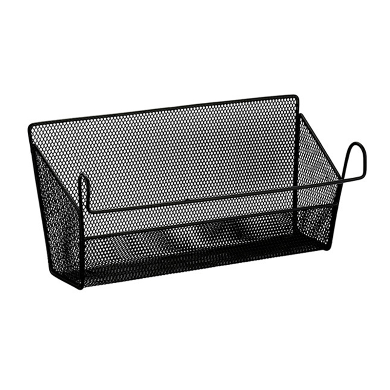 Description Picture 5 of itemBedside Storage Basket Dorm Room Bed Hanging Baskets Metal Mesh Desktop Corner Shelves Organizer Rack for Book Phones Drinks