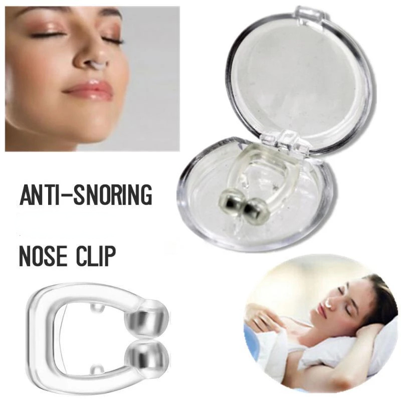 Pince-nez Magnétique Anti-ronflement - En Silicone - Dilatateur Nasal Pour Mieux Dormir - Neuf