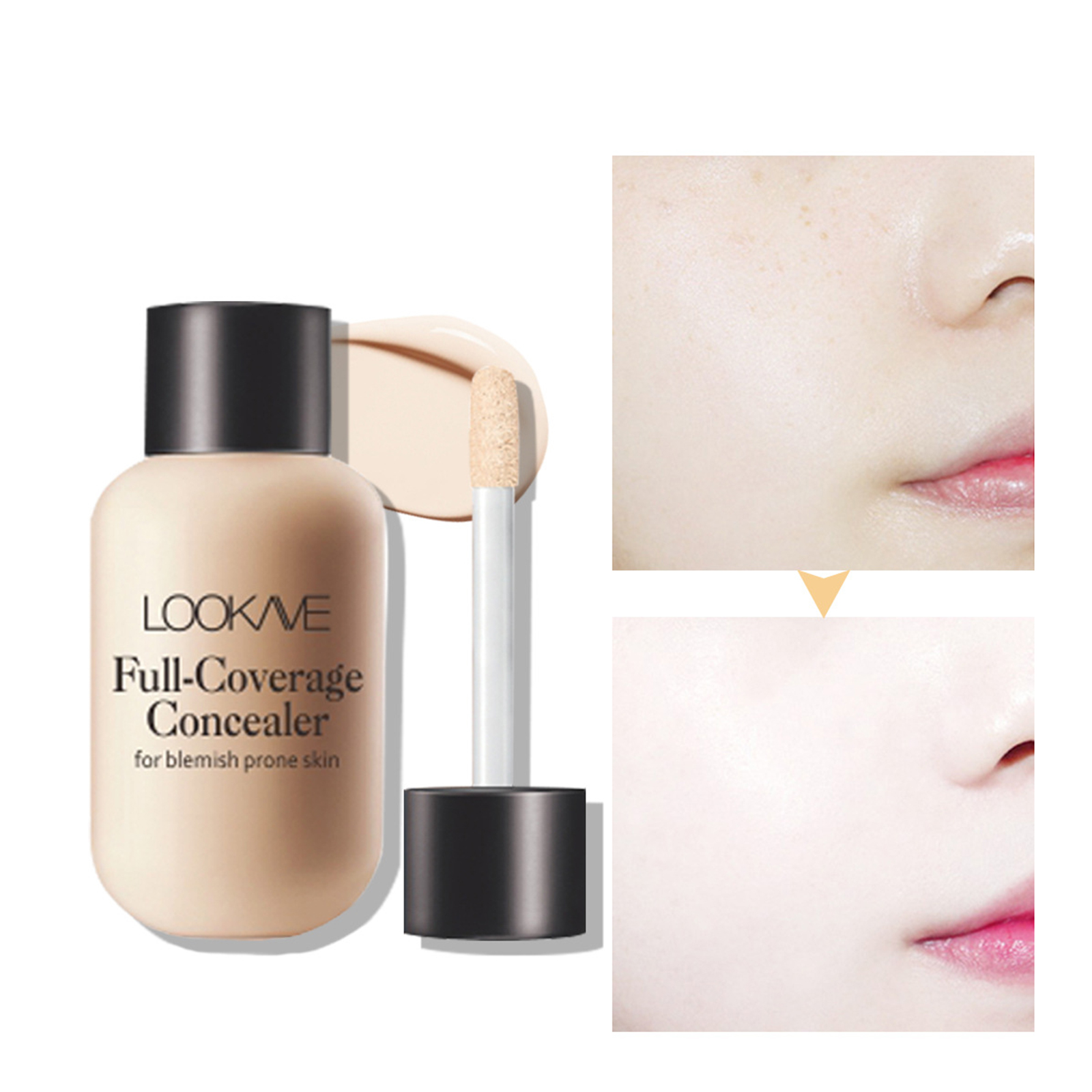 Best of 3 Colors Liquid Concealer Waterproof Matte Full Coverage Acne Scars Dark Circles Foundation Whitening Lasting Makeup Cosmetics Reviews & Tips