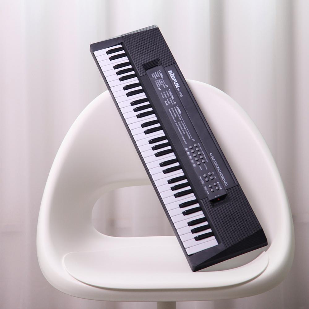 Title 2, Electronic Keyboard Piano 61 Keys USB Digital M...