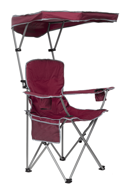 Quik Shade Max Shade Folding Chair Adult Red Gray