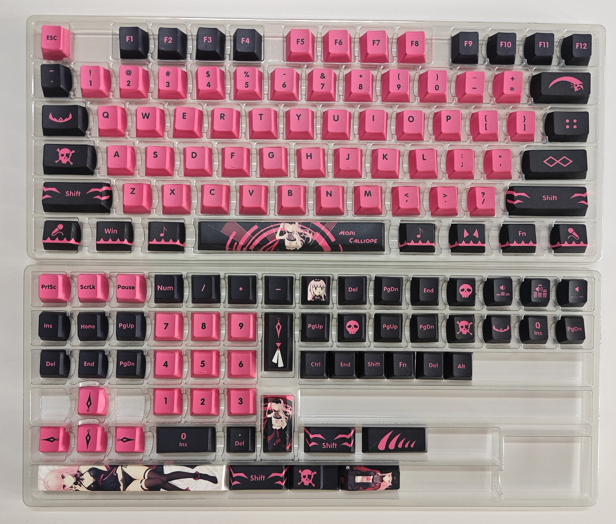 DYE Sublimação, Cherry MX, Interruptor Eixo Cruz, Keycap para Teclado Mecânico