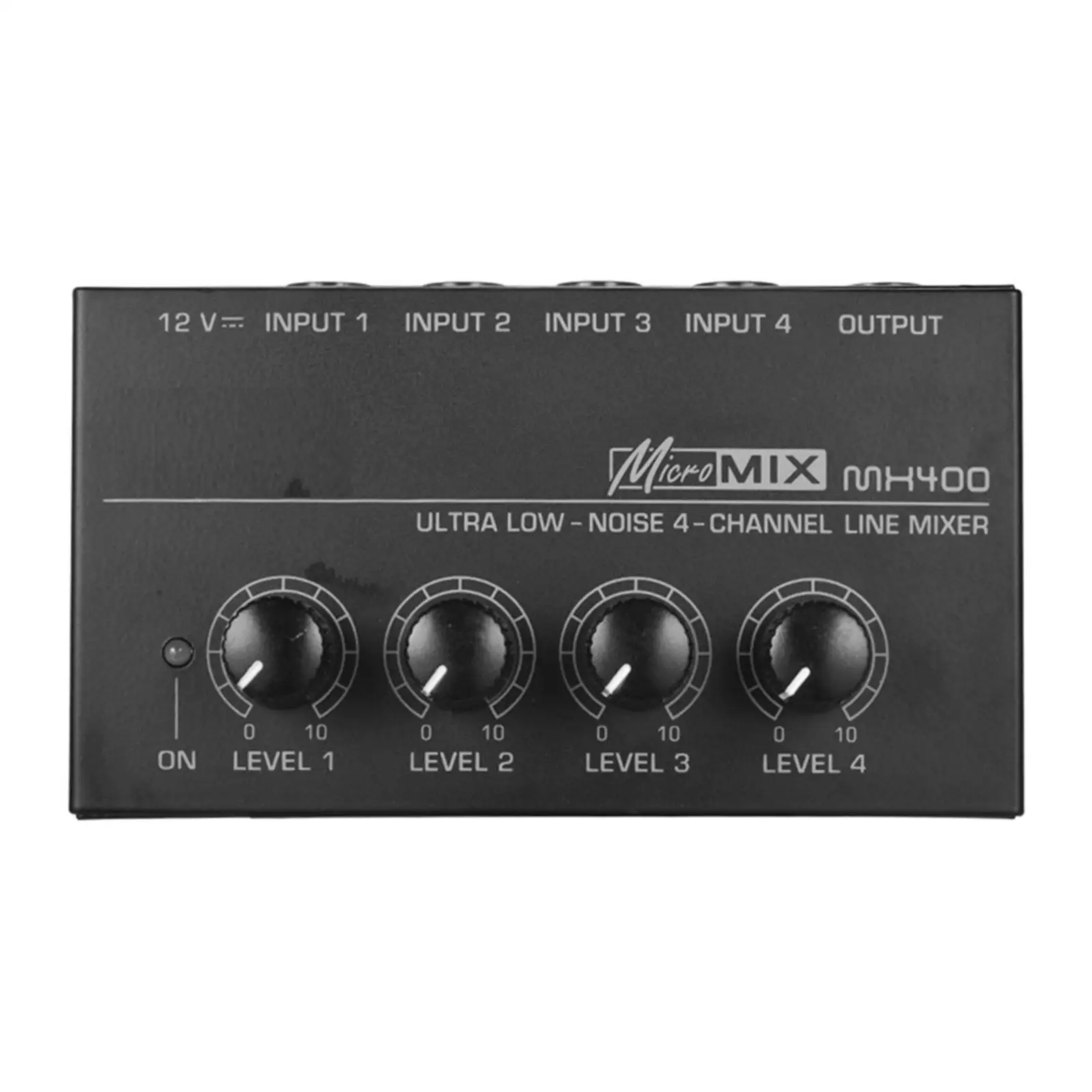 Audio Mixer Independent Volume Control Sound System Mini Echo Mixer for Guitars Recording Studio Outdoor Karaoke Live Broadcasts