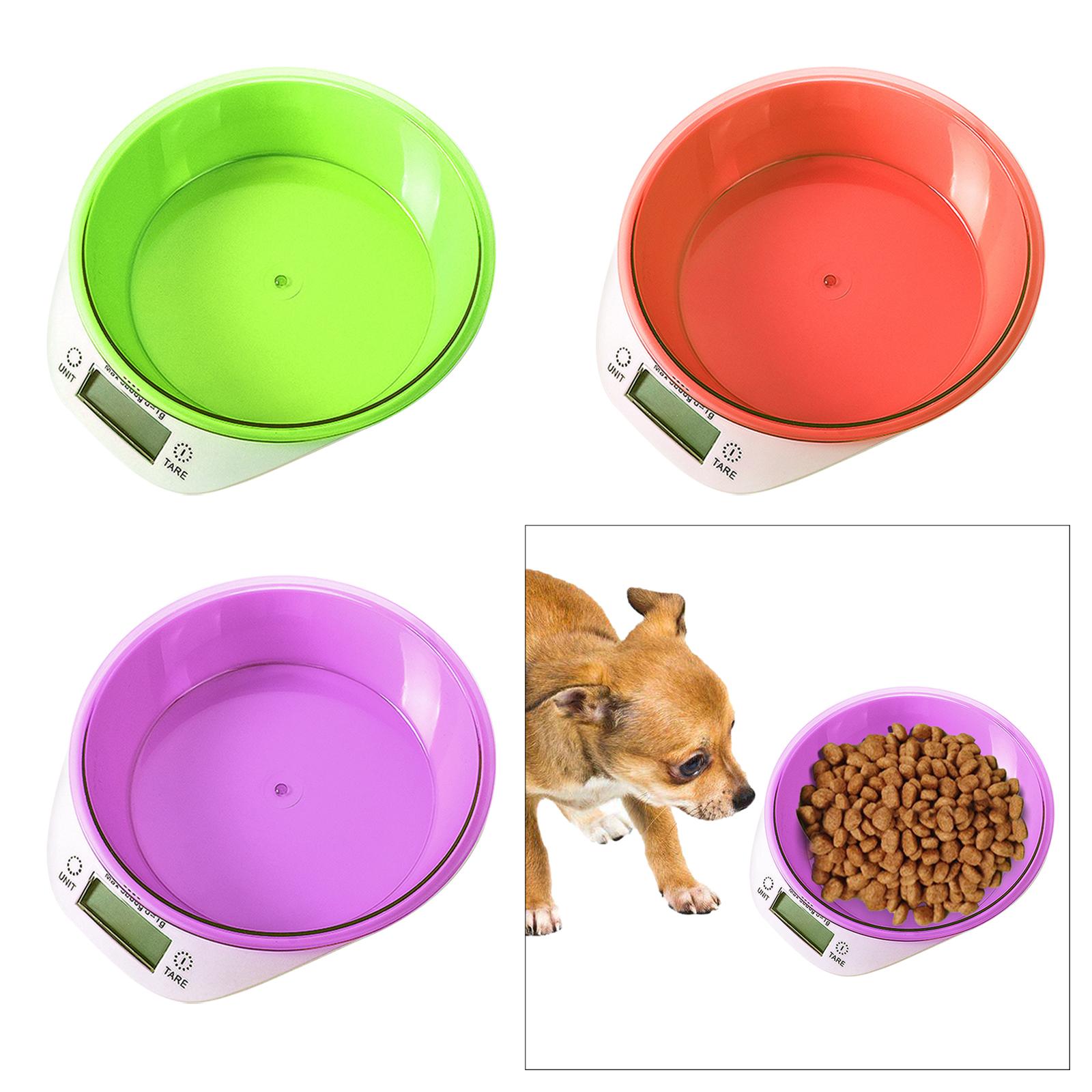 Small Pet Scale for cat and Dog, Electronic Puppy Scales Kitchen Scale, Tray