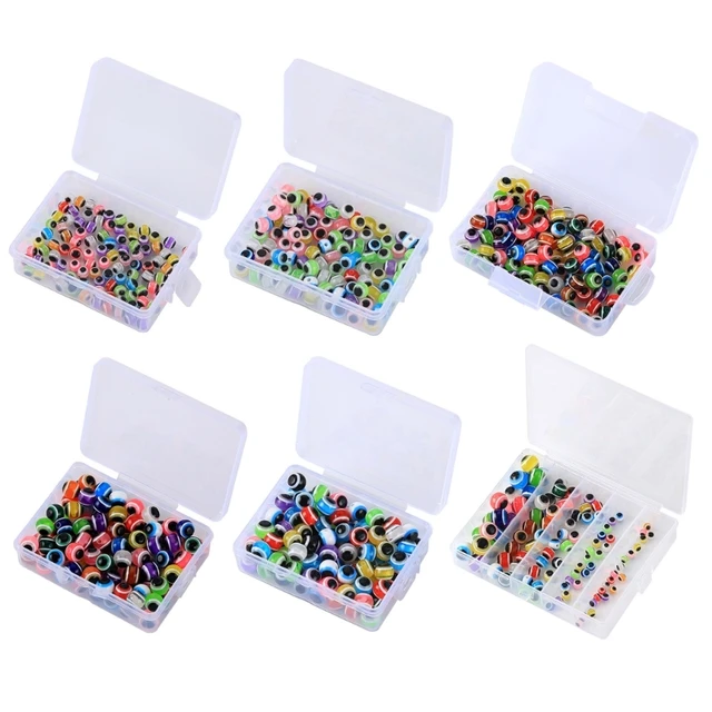 100Pcs Fish Eye Beads Fishing Line Beads Assorted Color Fishing