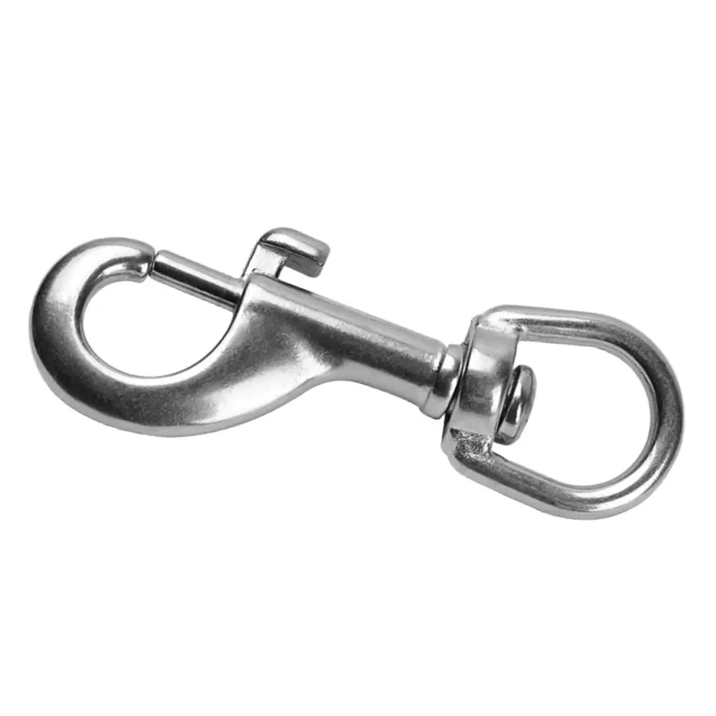 Swivel Clip Spring Snap Hook Dog  Rope Key Chain Buckle Lock Carabiner Quickdraws Hardware