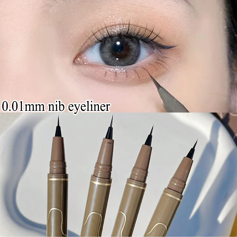 Best of Waterproof Liquid Lying Silkworm Eyeliner Pen 4 Colors Matte Lasting Ultra-fine Lower Eyelash Pencil Quick Dry Cosmetic Makeup Reviews & Tips