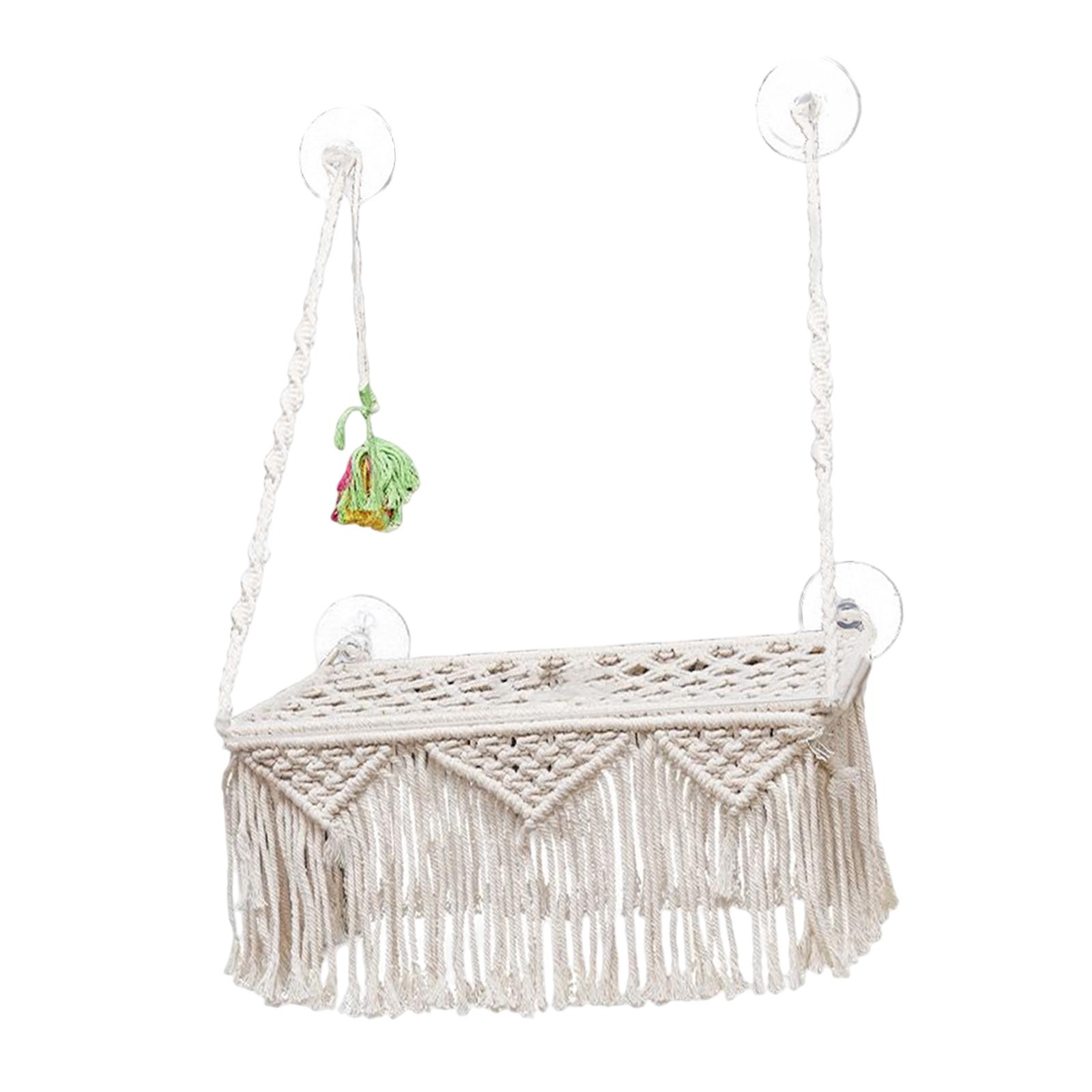 Title 1, Macrame Cat Hammock Saving Boho Sem Tapete Cama...