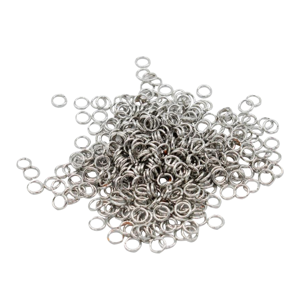 Approximately 500 O-ring sets, round cans, jump rings, DIY accessory parts, all