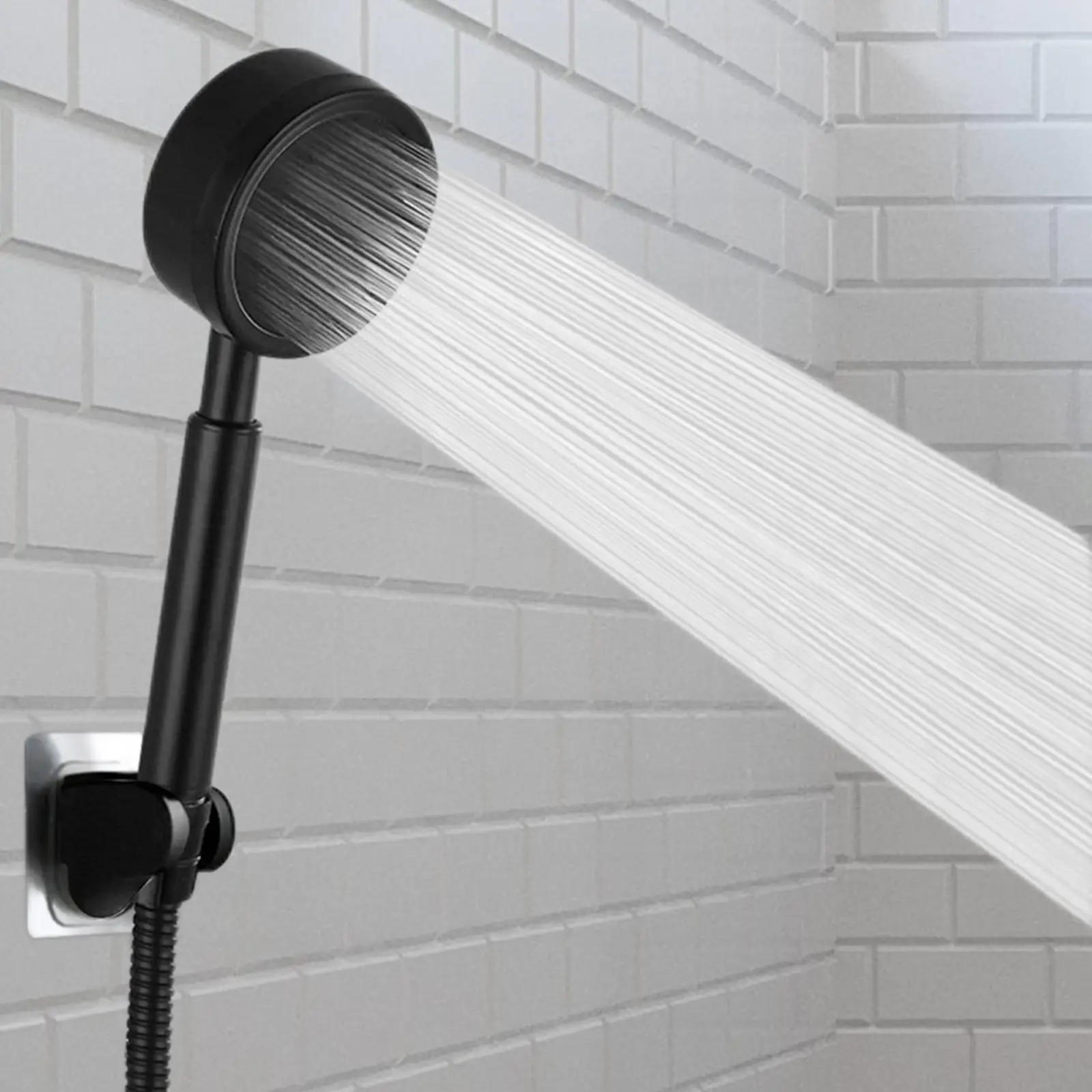 High Pressure Shower Heads Handheld Spray Bathroom Water Saving Wall Mount Detachable Spraying Head for Massage Shower SPA Club