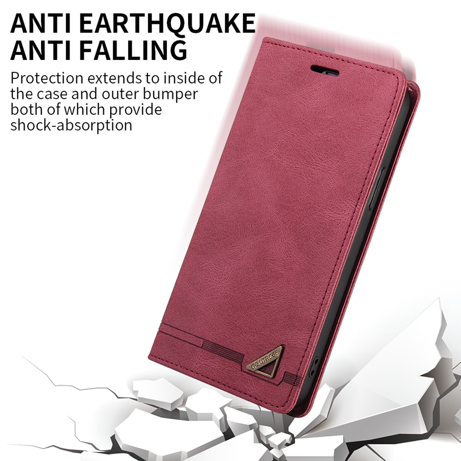 Brieftasche Anti Diebstahl Pinsel Magnetische Flip Karte Stand Leder Fall Für Xiaomi Redmi 14C 13C 12C 10C Hinweis 14 Pro + 13 12 12S 11S 11 Pro – Detail 7