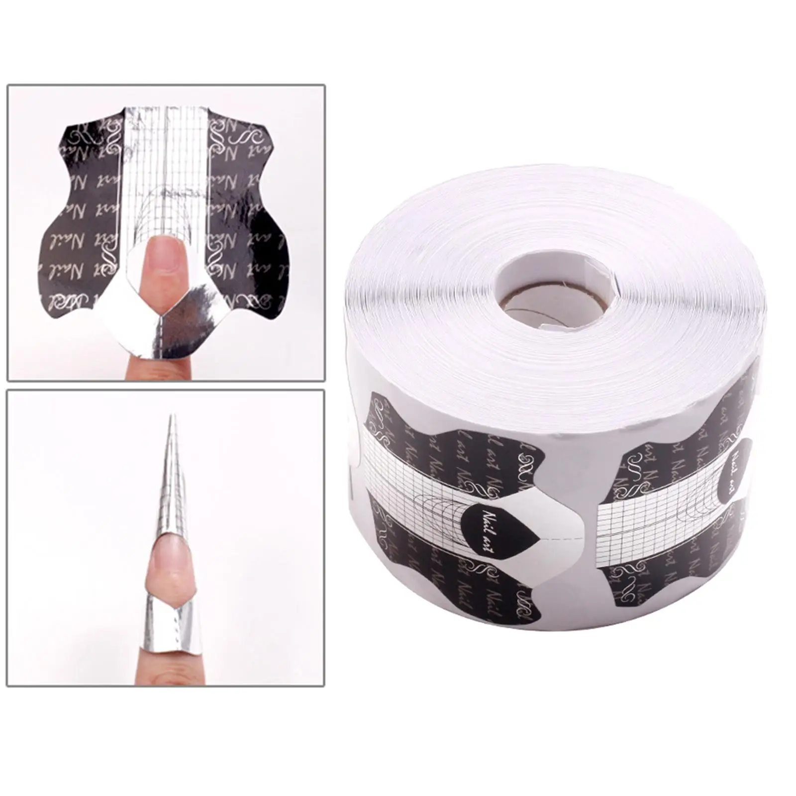 Nail Extension Guide Stickers Pointing to The   Guide Manicure Design Paper Nail  Extension Forms for Nail Specialist