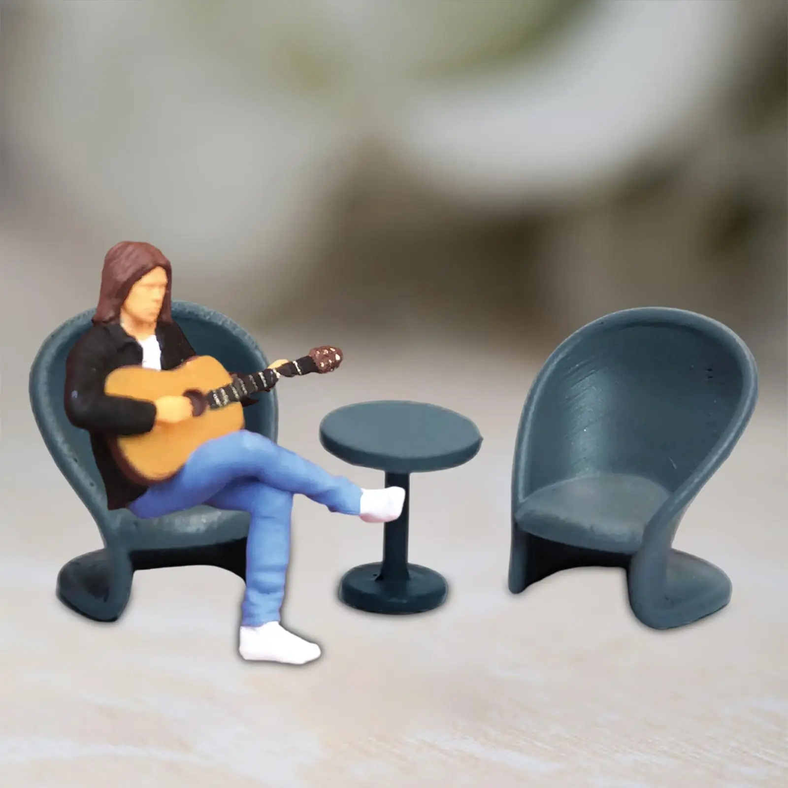 1/64 Scale Miniature Model Figures 1/64 Music Figures 1/64 Scale Music Figurine