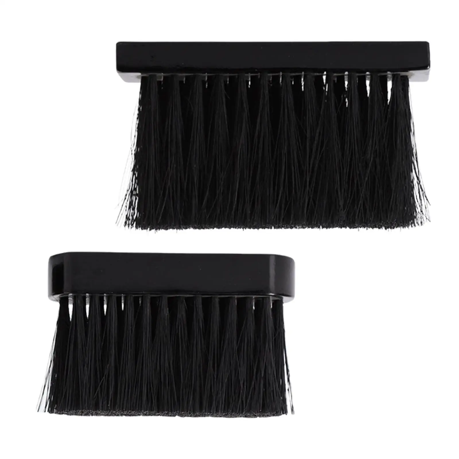 Set of 2 Fireplace Brush with Wooden Handle Durable Refill for Hearths