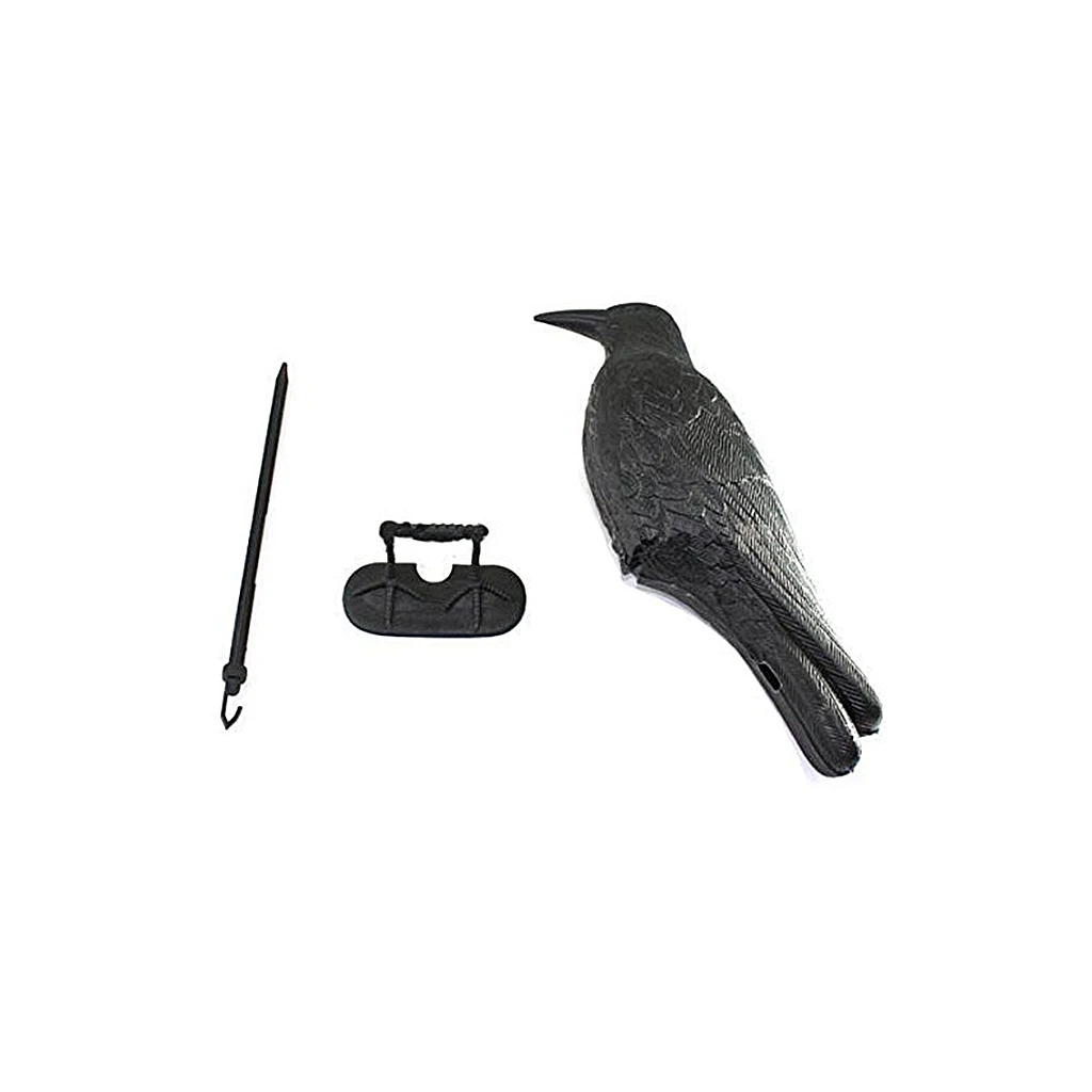 Artificial Crow Decoy  Control Pigeon  people crow 14.96x4.926inch