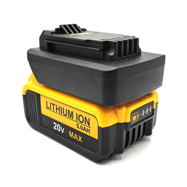 Battery Adapter for Dewalt 18V 20V Lithium Battery Converted to for