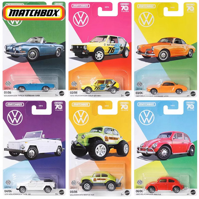 Voiture Matchbox Originale de 70 Ans Edition Speciale Jouet pour Garcon Modele de Vehicule 1 64 Moule Sous Pression Volkswagen Mercedes DATSUN 510 Cadeau AliExpress