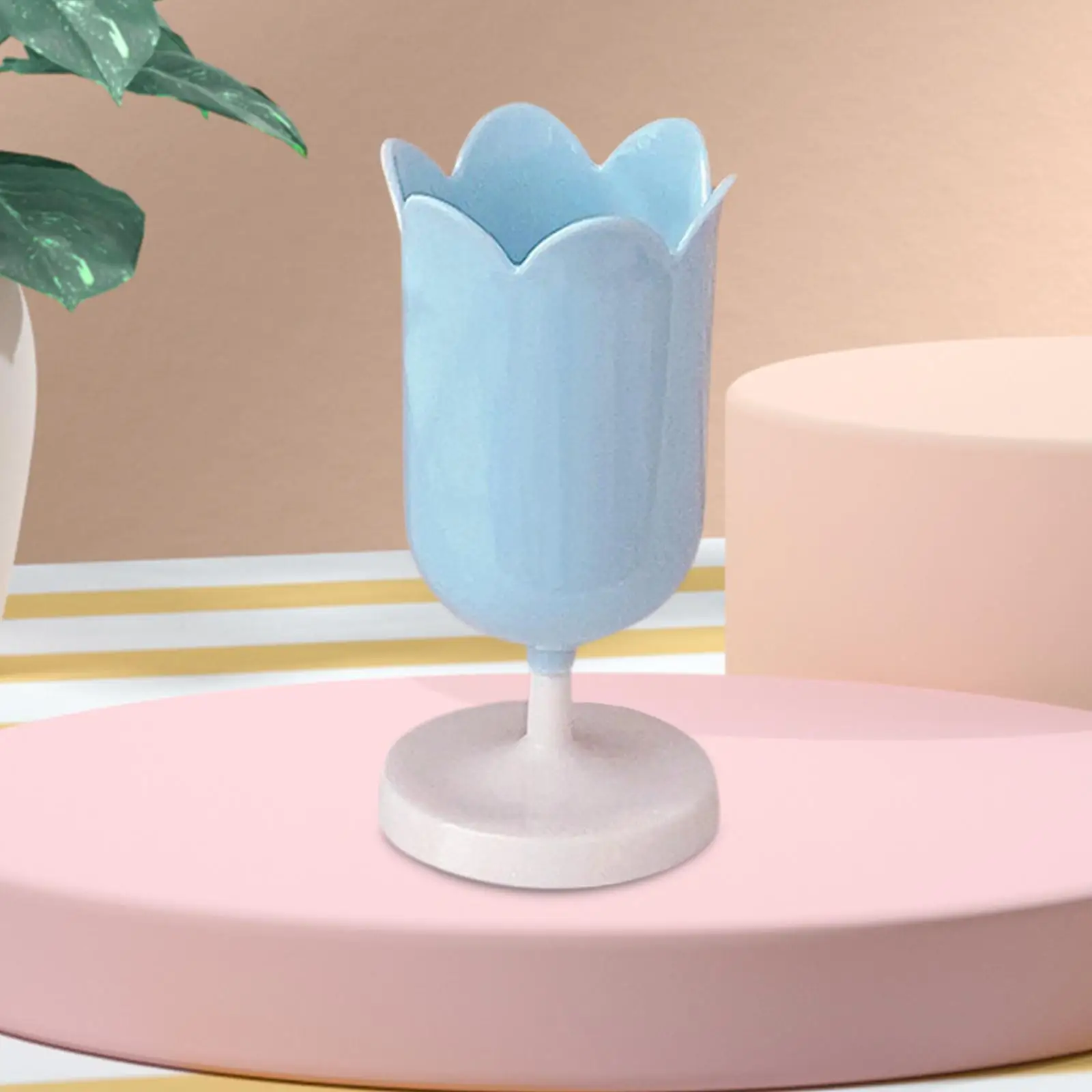 Creative Pen Holder Desktop Vase Photo Props Organizer Flowerpot Makeup Brush Holder for Living Room Home Decor Ornament
