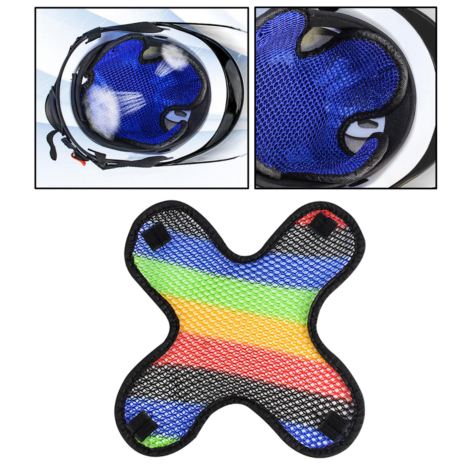 Motorcycle Helmet Nets Cushion Heat Insulation Lining Protection Pad Fits for Riding