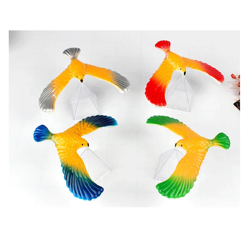 1 Set Balanced Eagle Bird Plastic Antistress Toy Finger Balancing Game Developmental Educational Toys for Kids Funny Sensory Toy
