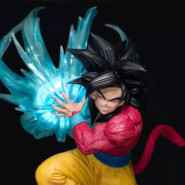 Estátua Banpresto Dragon Ball Gt - Son Goku Kamehameha X10 Ssj4