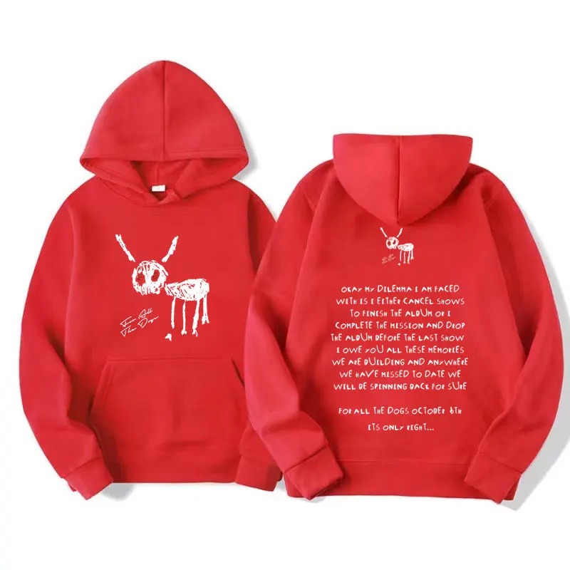 Title 11, Rapper Drake for All The Dogs Letter Hoodie Men...