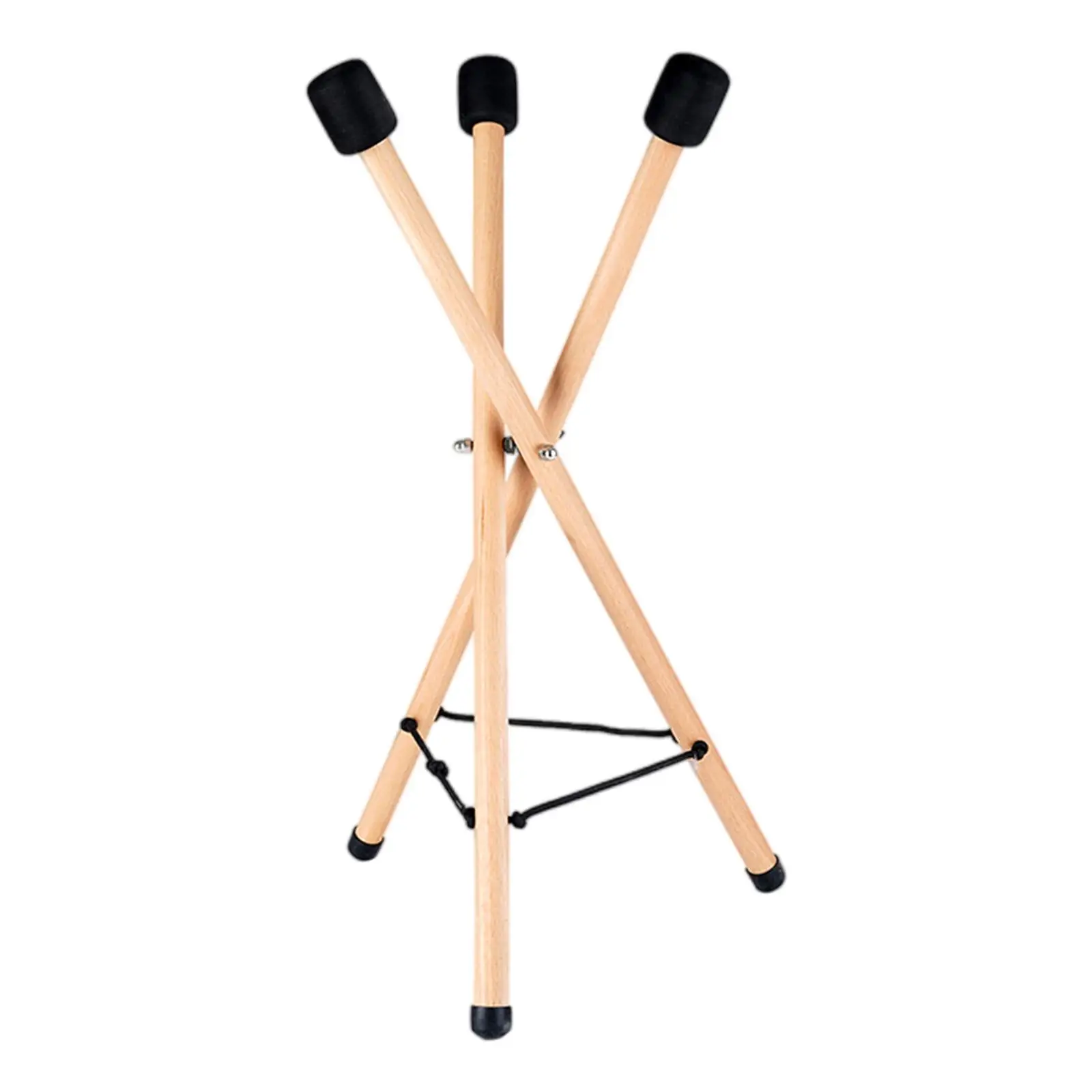 Drum Tripod Bracket Foldable Solid Construction for Triangular Drum