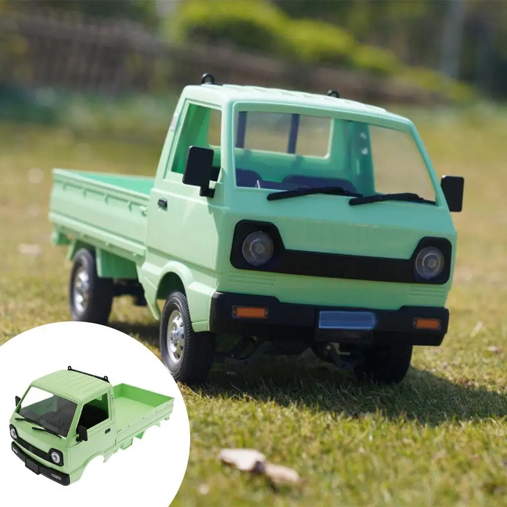 Body Shell Cover fits Replaces for WPL D12 1:10 RC Truck Car DIY Hobby Toy